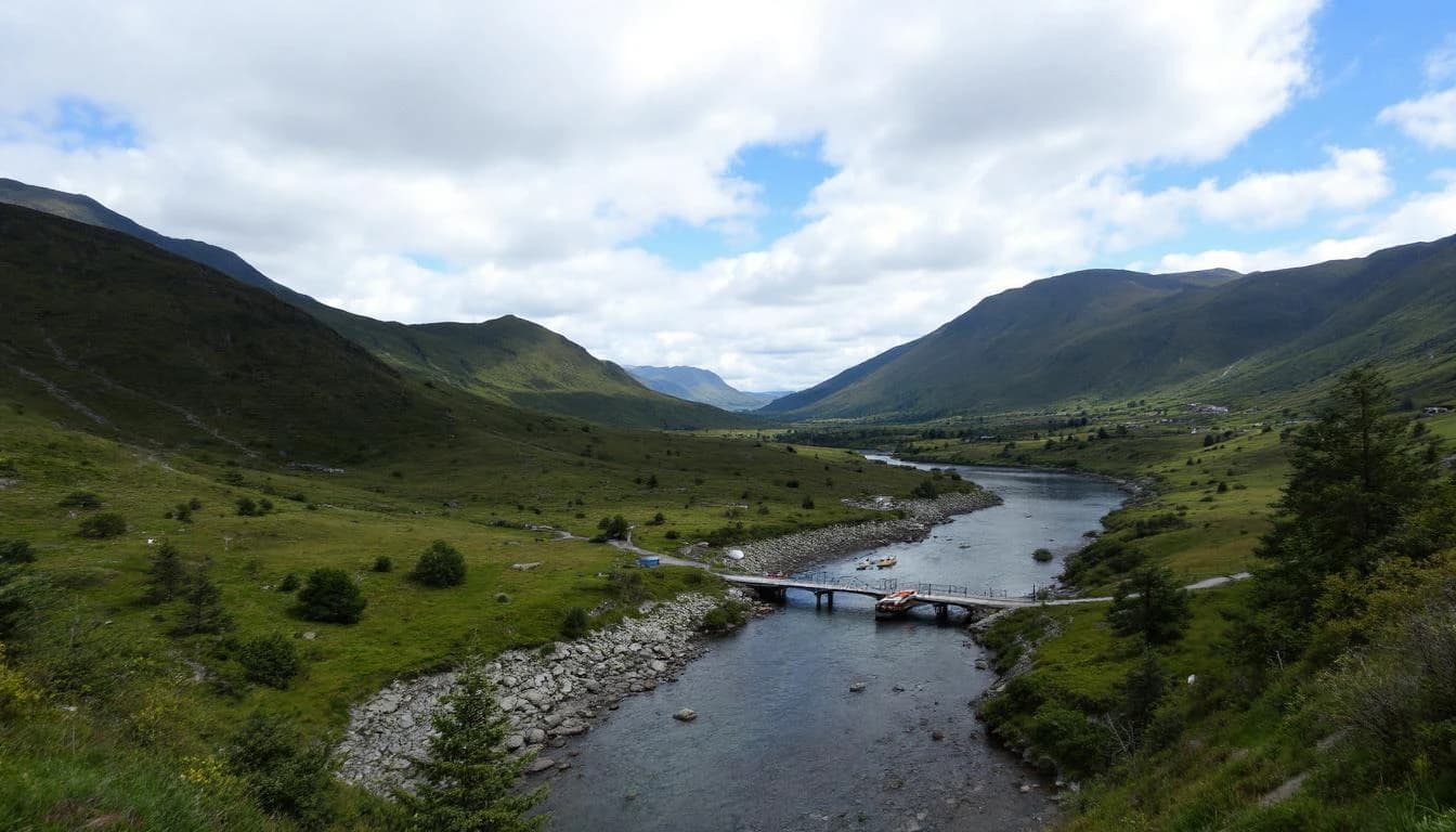Trail running course through mixed terrain in Vermont, USA
